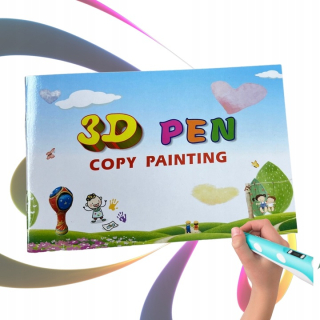 Zápisník pre 3D PERO, 14 STRÁN - základné figúrky a tvary